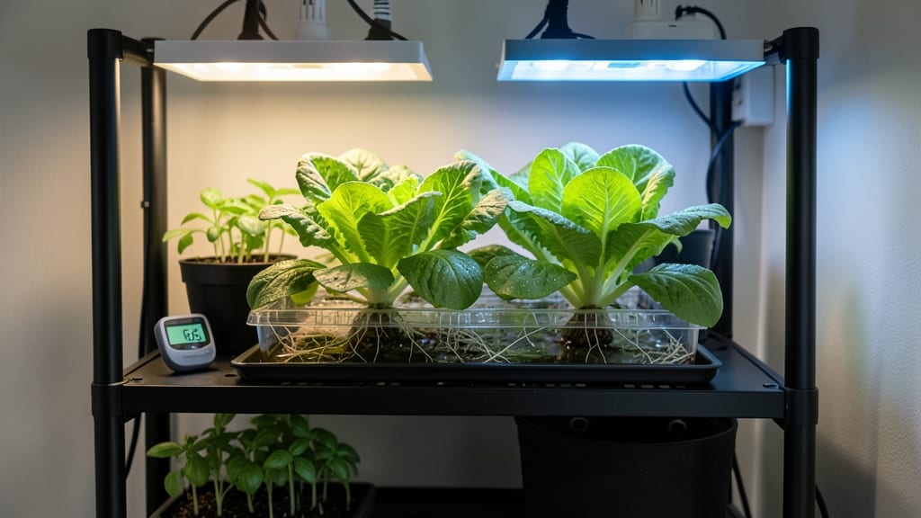 Growing Vegetables Indoors With LED Lights: Maximize Yields in Small Spaces