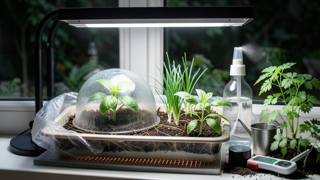 Indoor Seedling Greenhouse: Year-Round Orchid Growth Without Sunlight Struggles