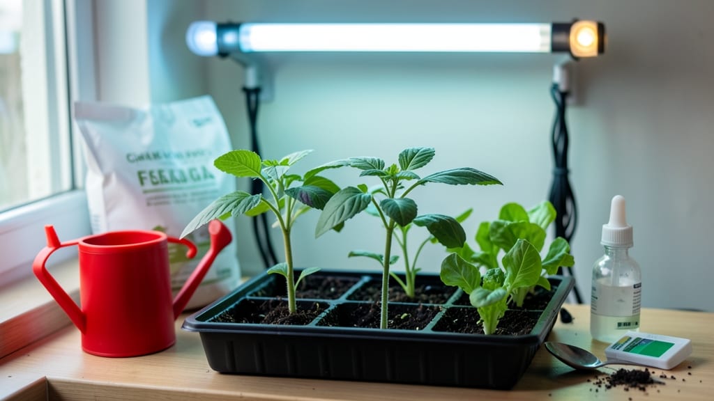 When to Fertilize Seedlings Started Indoors: Exact Timing for Stronger Transplants