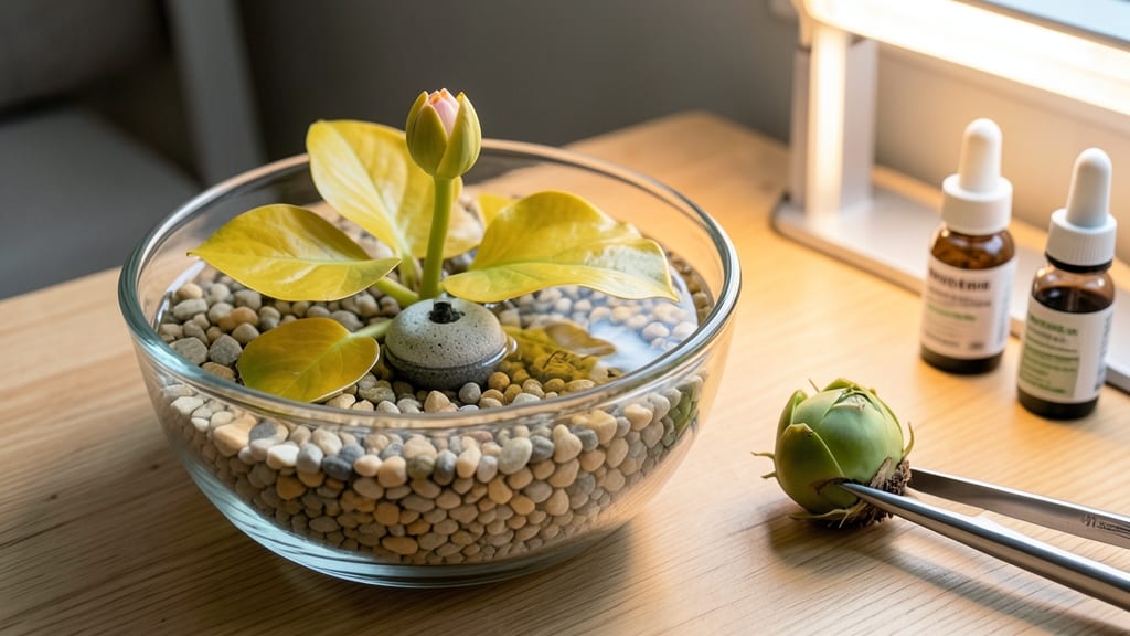 How to Grow Water Lilies in a Bowl Indoors: Thriving Blooms Without Sunlight Struggles