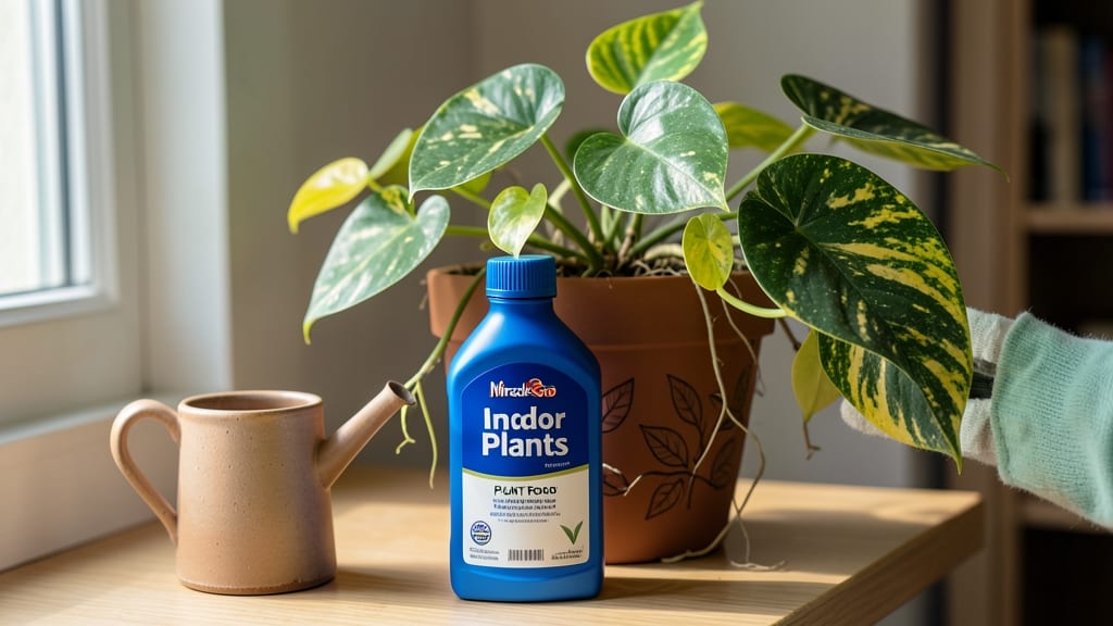 Miracle Gro Plant Food for Indoor Plants: Year-Round Lushness in Low-Light Spaces