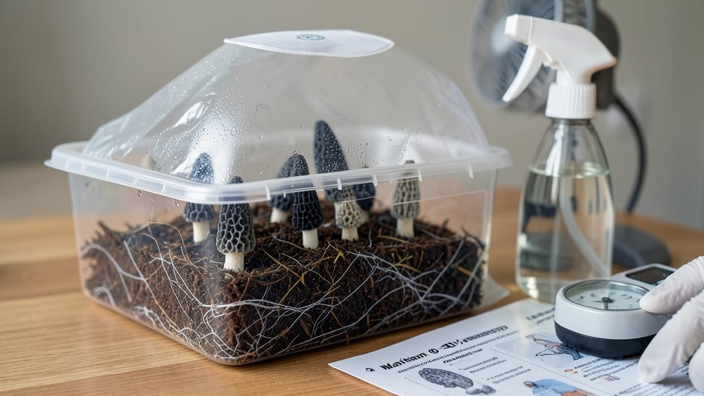 Indoor Morel Growing Kit: Mushroom Mastery Without Sunlight Struggles