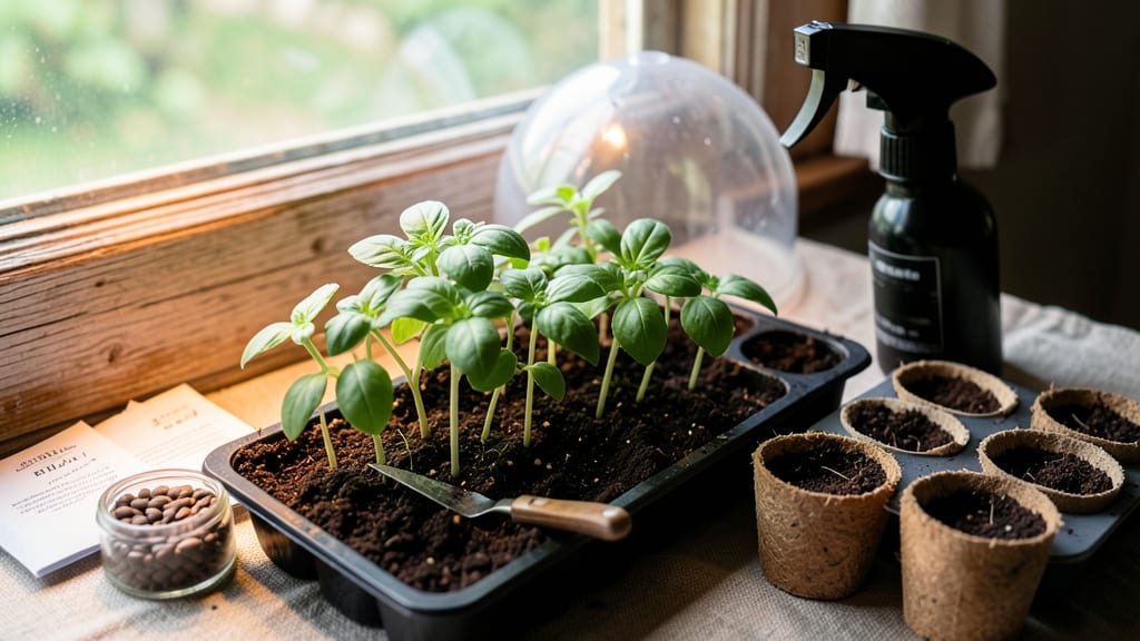 Basil From Seed Indoors: Fast-Germination Tricks for Lush Herbs