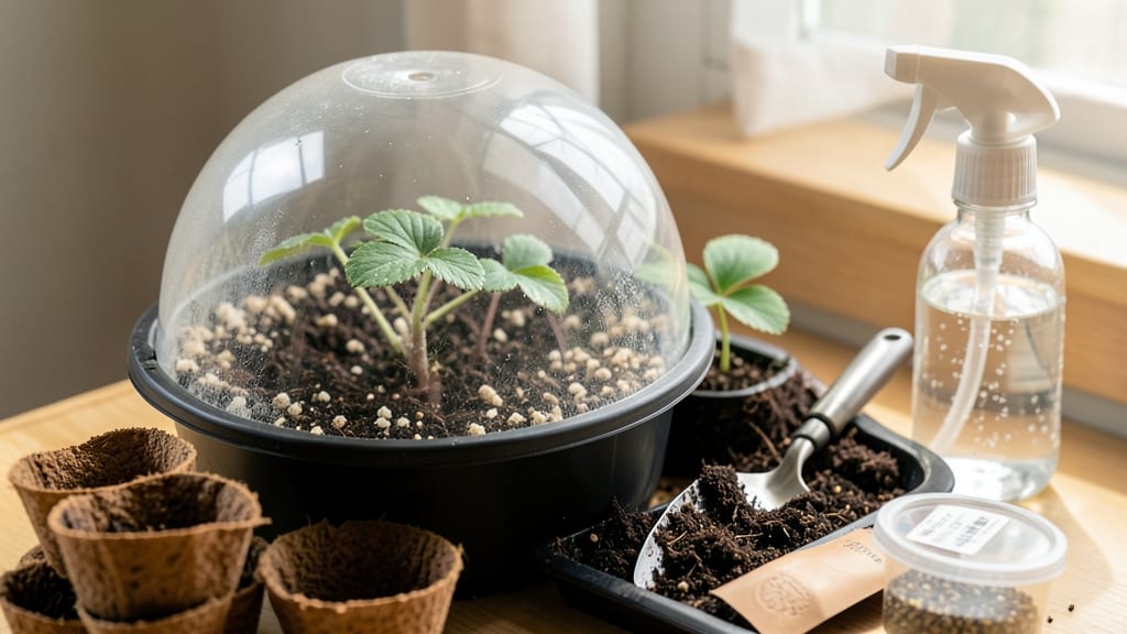 Starting Strawberry Seeds Indoors: Speed-Germinate With Heat Mat Precision