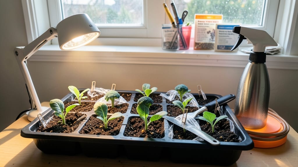 Starting Broccoli Indoors: Early Harvest Hack for Compact Plants
