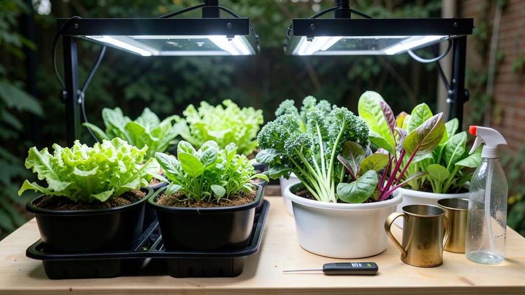 Growing Leafy Greens Indoors: Fast Harvests With Zero Sunlight Tricks