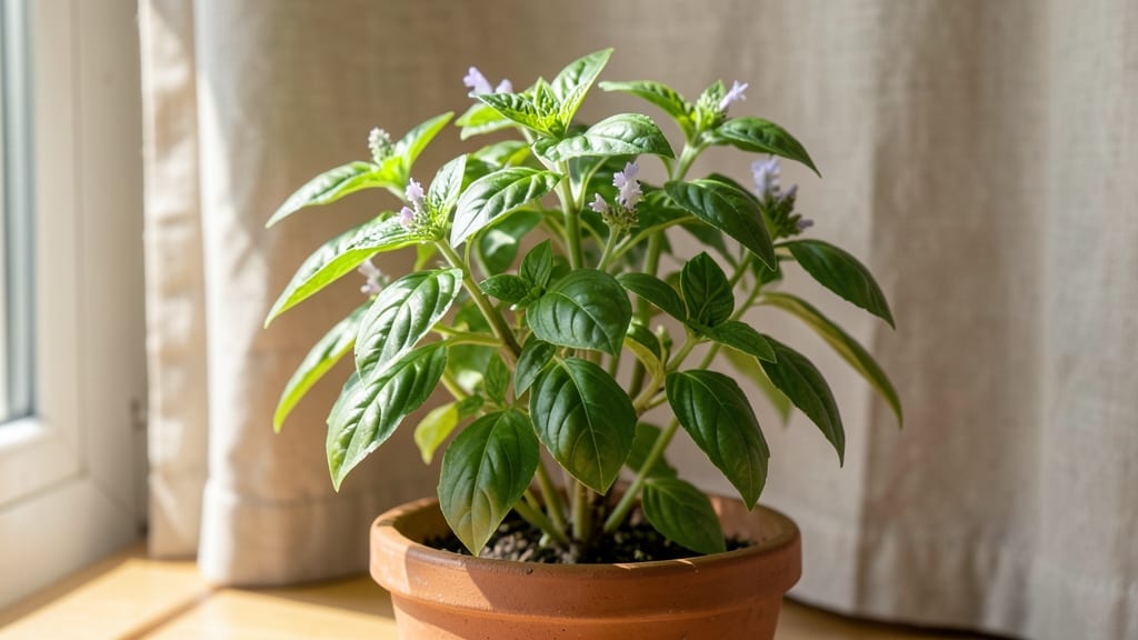 Growing Thai Basil Indoors: Fragrant Leaves Year-Round With Sunlight Hacks