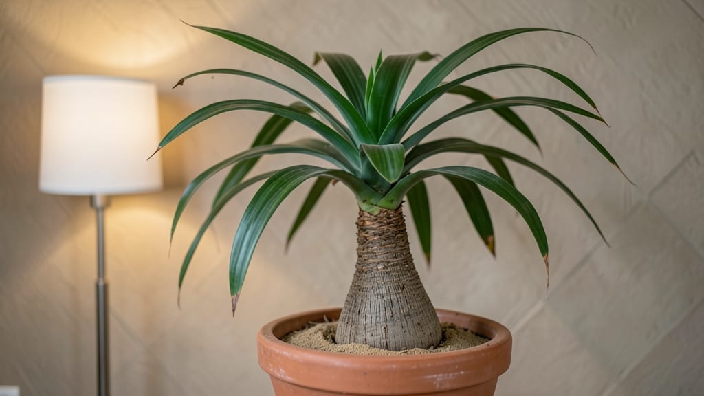 How Tall Do Ponytail Palms Grow Indoors: Space-Saving Height Guide for Apartments