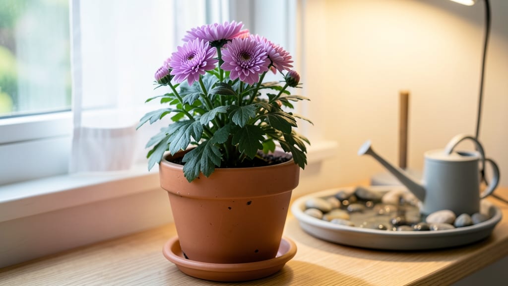 Can Mums Be Grown Indoors: Light Needs and Care Secrets for Year-Round Blooms