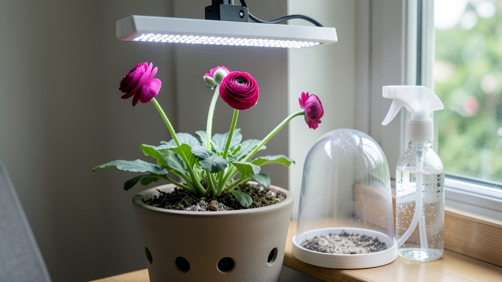 Can You Grow Ranunculus Indoors: Year-Round Color With Low-Light Secrets