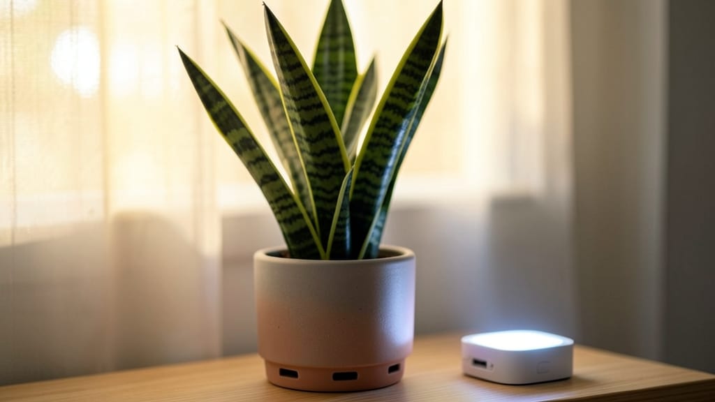Indoor Planter With Light: Grow-Lit Thriving Herbs All Year Round